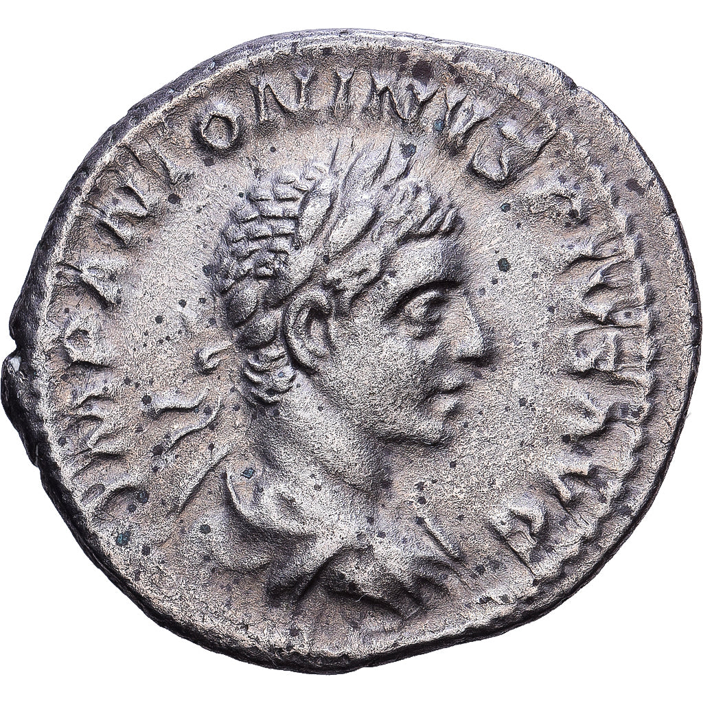 Roman Empire, Elagabalus, Denarius, 218-222, Rome, Srebro, EF(40-45), Cohen:120