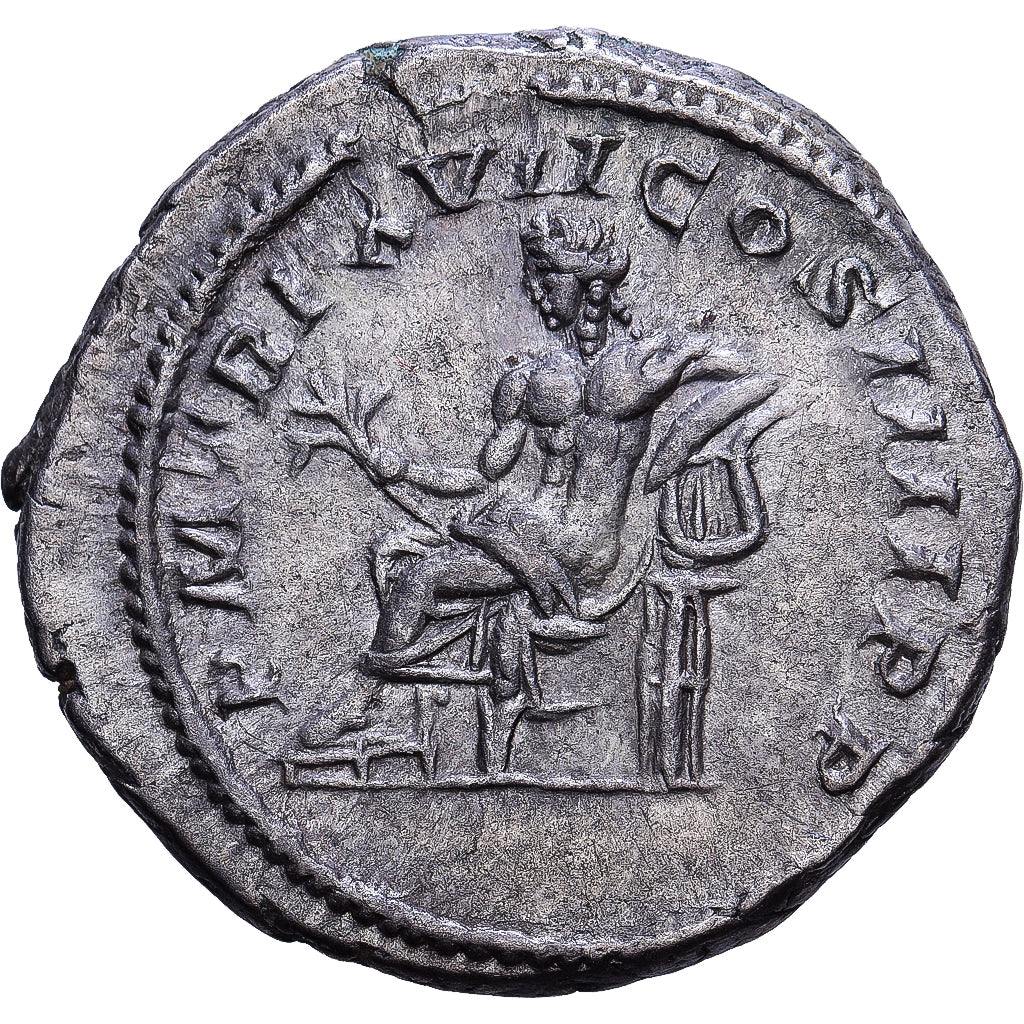 Empire romain, Caracalla, Denier, 214, Rome, Argent, TTB+, Cohen:242, RIC:238a