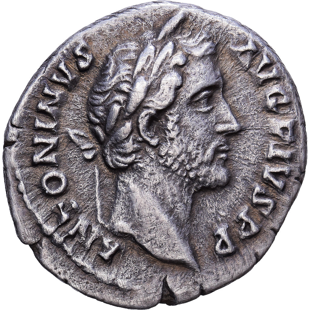 Roman Empire, Antonin le Pieux, Denarius, 145-161, Rome, Zilver, ZF, RIC:130