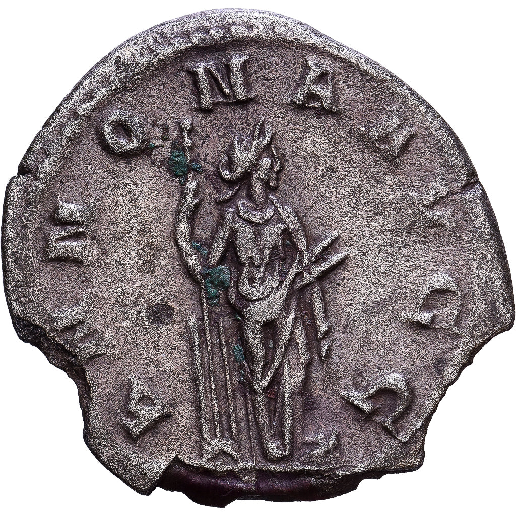 Roman Empire, Volusian, Antoninianus, 251-253, Rome, Fourrée, Brąz powlekany