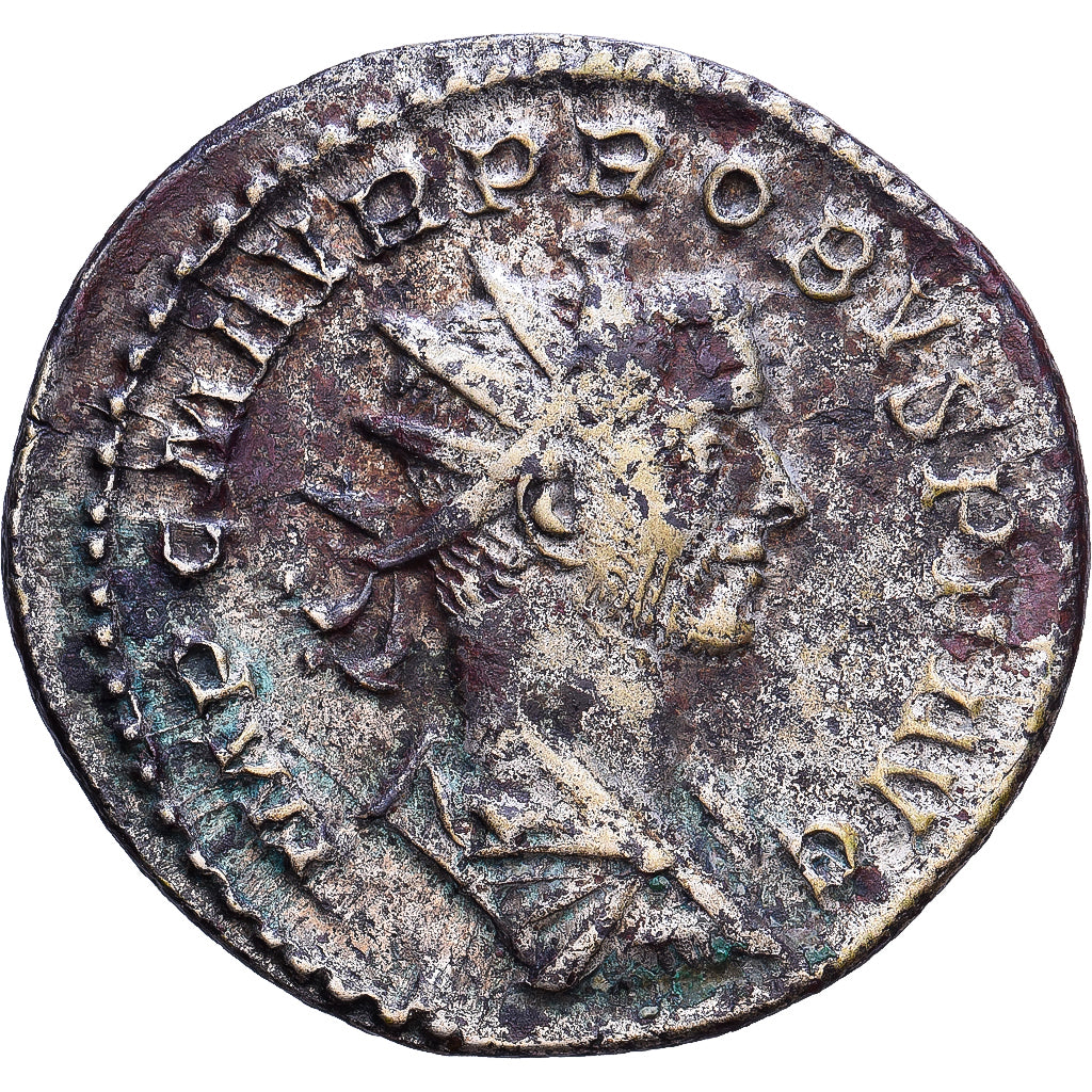 Roman Empire, Probus, Antoninianus, 276-282, Lugdunum, Zilver, ZF, RIC:37