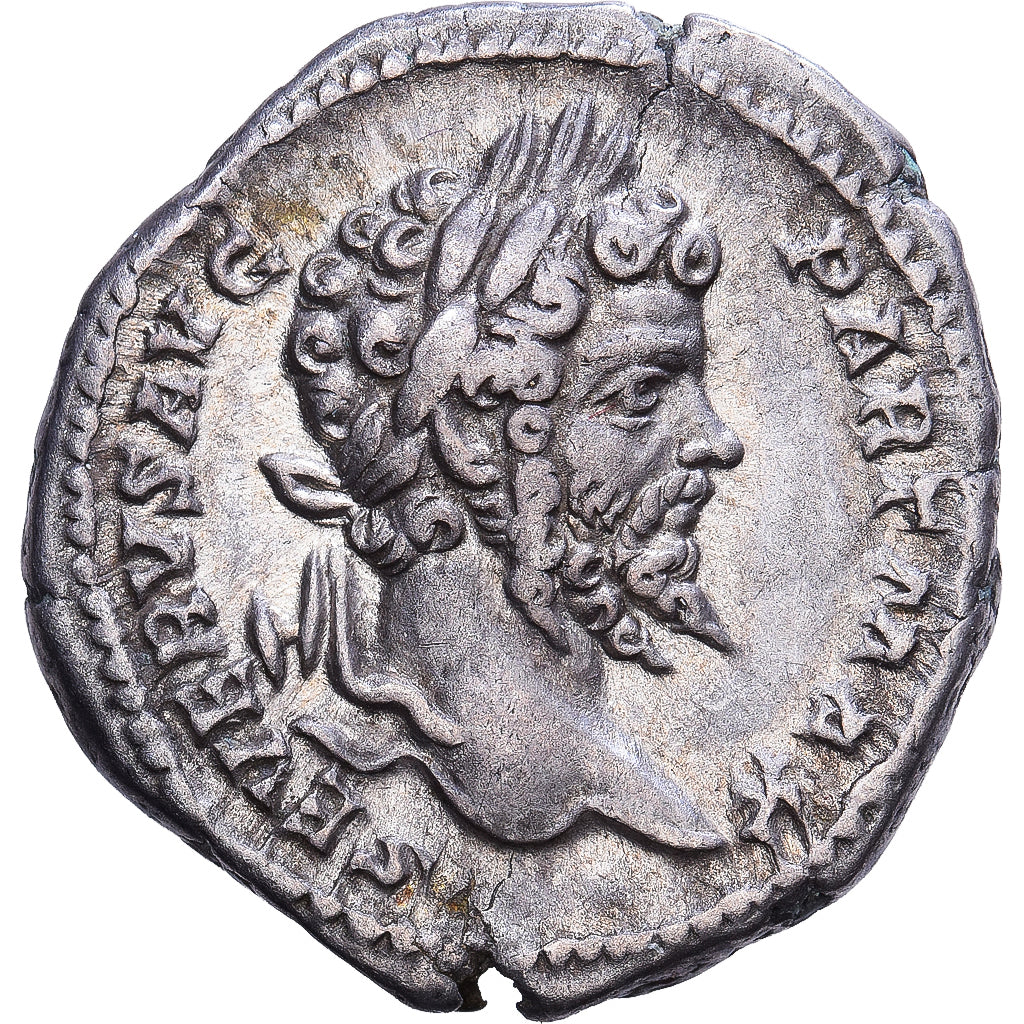 Roman Empire, Septimius Severus, Denarius, 201, Rome, Zilver, ZF, Cohen:599