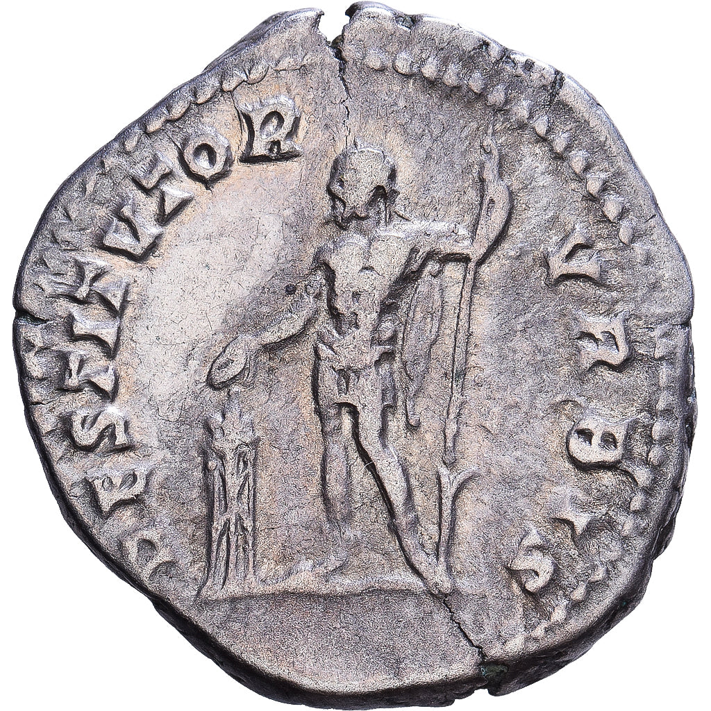 Roman Empire, Septimius Severus, Denarius, 201, Rome, Zilver, ZF, Cohen:599