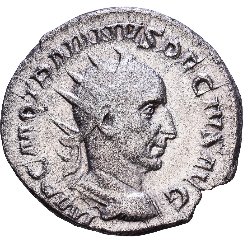 Roman Empire, Trajan Decius, Antoninianus, 249-251, Rome, Argento, MB+, RIC:10