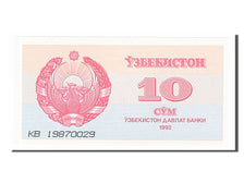 Banknote, Uzbekistan, 10 Sum, 1992, UNC(65-70)