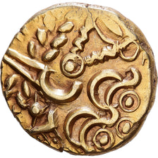 Gallia Belgica, Suessiones, Stater, 57 BC, Dourado, AU(55-58)