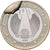 Alemanha, 1 Euro, error die break, 2002, Hamburg, Bimetálico, AU(50-53)