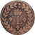 France, Louis XVIII, 1 Décime, 1815, Strasbourg, Copper, F(12-15), Gadoury:196d