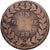France, Louis XVIII, 1 Décime, 1815, Strasbourg, Copper, F(12-15), Gadoury:196d
