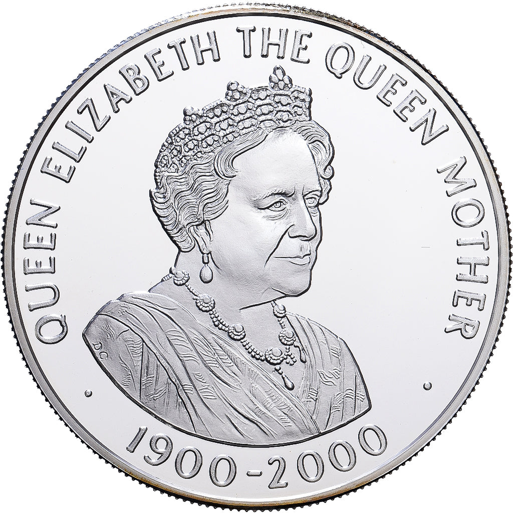 Saint Helena, Elizabeth II, 50 Pence, Queen Elizabeth the Queen Mother, 2000