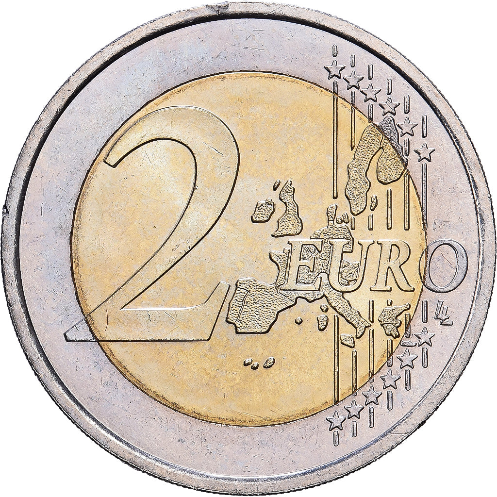 Monaco, Rainier III, 2 Euro, 2001, MDP, Bi-Metallic, EF(40-45), KM:186