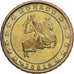 Mónaco, Rainier III, 10 Euro Cent, 2001, MDP, Nordic gold, MBC+, KM:170