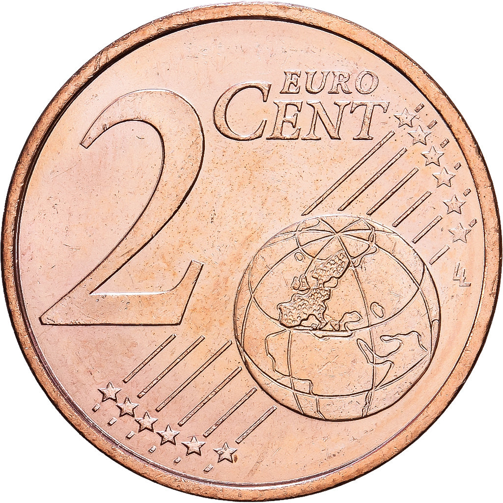Monaco, Rainier III, 2 Euro Cent, 2001, MDP, Copper Plated Steel, PR, KM:168