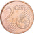 Monaco, Rainier III, 2 Euro Cent, 2001, MDP, Copper Plated Steel, AU(55-58)