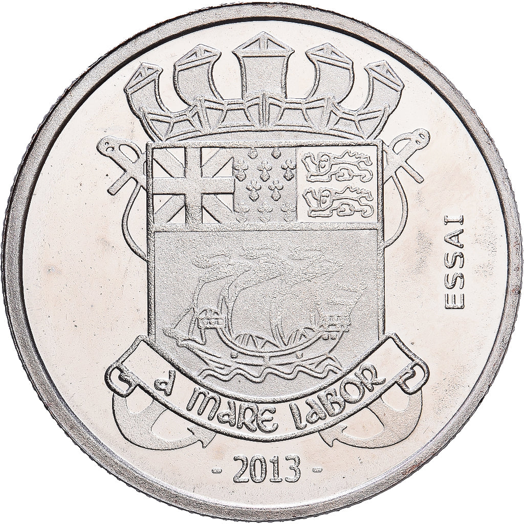 Saint Pierre and Miquelon, 100 Francs, 2013, ESSAI, Cupronickel, EF(40-45)