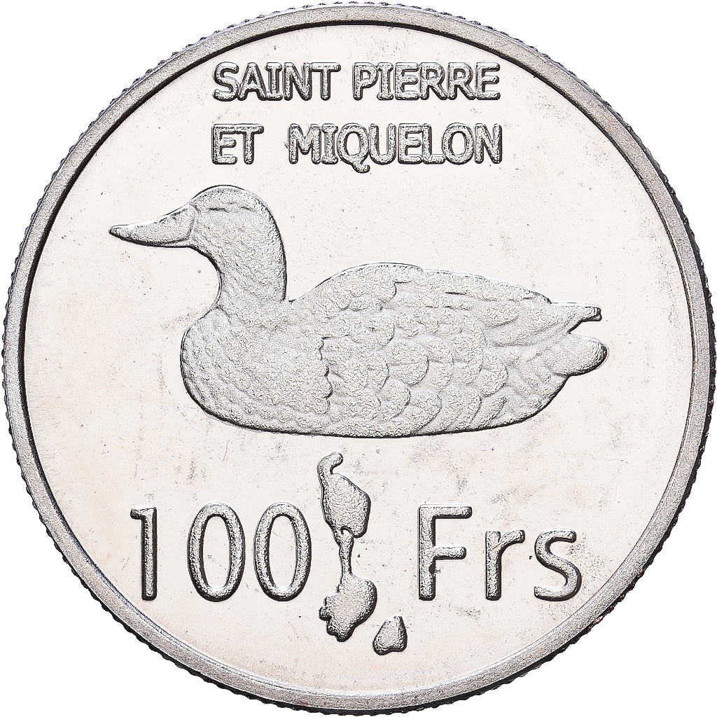 Saint Pierre and Miquelon, 100 Francs, 2013, ESSAI, Cupronickel, EF(40-45)