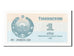 Billet, Uzbekistan, 1 Sum, 1992, SPL