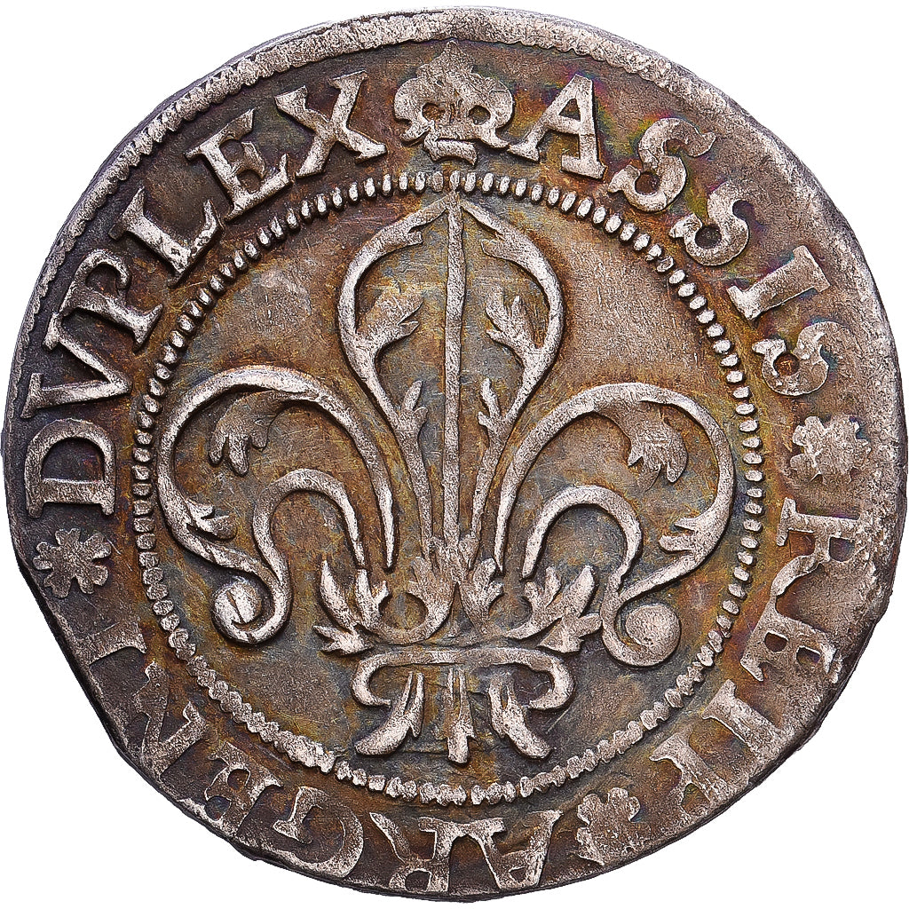 France, Groschen, 12 assis, ca. 1630, Strasbourg, Billon, TTB, Boudeau:1349