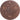 Papal States, Pius IX, Mezzo (1/2) Baiocco, 1849, Rome, Cobre, BC+, KM:1340