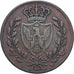 Kingdom of Sardinia, Charles Felix, 5 Centesimi, 1826, Torino, Copper