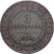 Kingdom of Sardinia, Charles-Félix, 5 Centesimi, 1826, Torino, Miedź