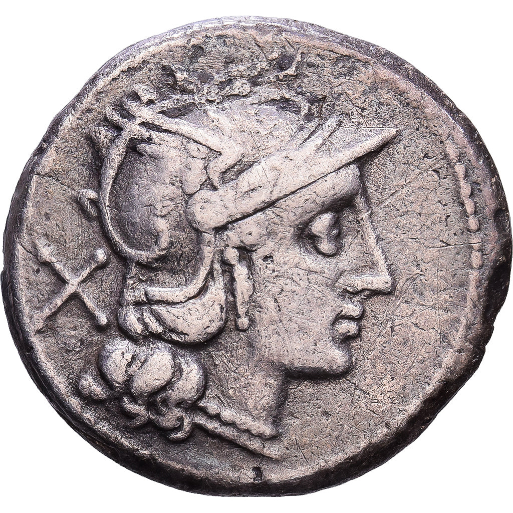 Roman Republic, Denarius, 211 BC, Rome, Silber, SS