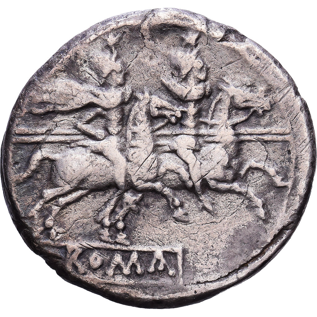 Roman Republic, Denarius, 211 BC, Rome, Silber, SS