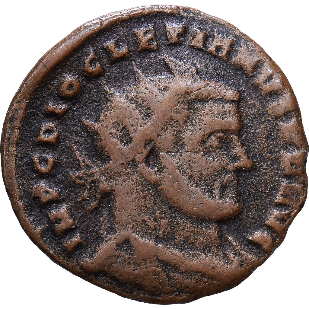 Roman Empire, Diocletian, Fraction Æ, 303, Carthage, Bronze, S, RIC:37a