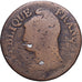 Francia, Directoire, 5 Centimes, Dupré, Limoges, Cobre, BC, Gadoury:126
