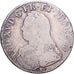 France, Louis XV, Ecu aux branches d'olivier, 1733, Pau, Argent, TB