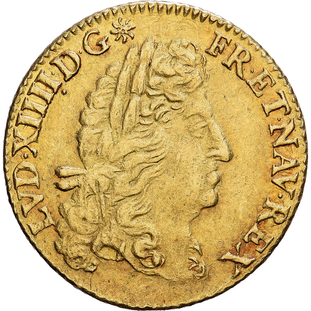 Francia, Louis XIV, Louis d'or à l'écu, 1693, Paris, Oro, MBC, Gadoury:250