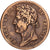 France, Charles X, 10 Centimes, 1827, La Rochelle, Bronze, TTB, Lecompte:305