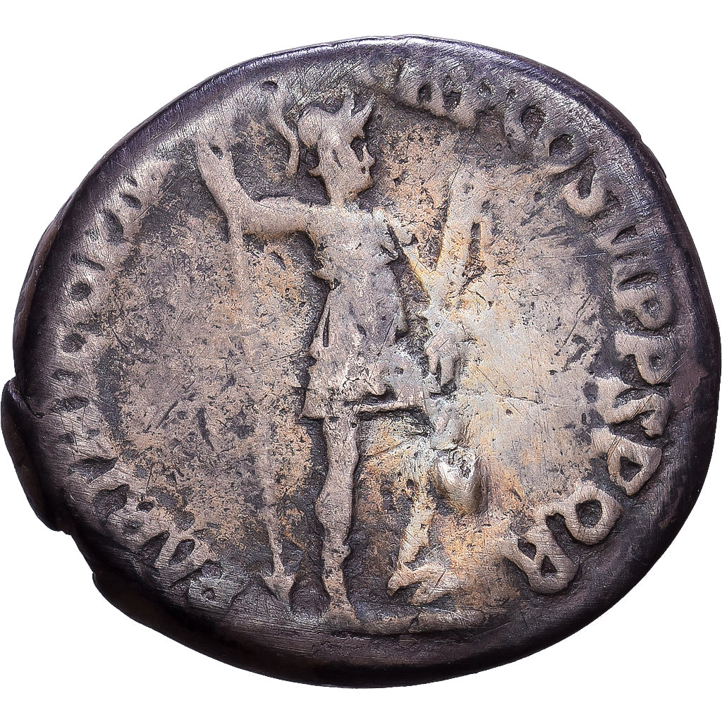 Roman Empire, Trajan, Denarius, 114-117, Rome, Silver, VF(20-25), Cohen:193