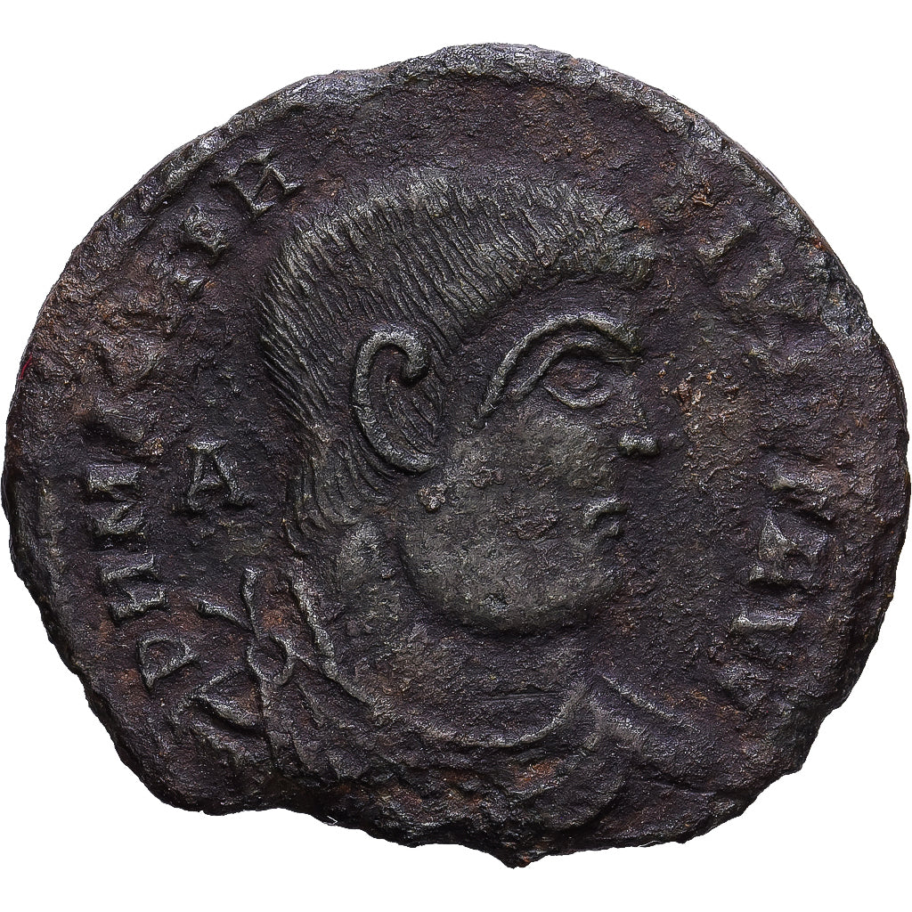 Roman Empire, Magnentius, Maiorina, 350-353, Lugdunum, Bronze, VF(30-35)