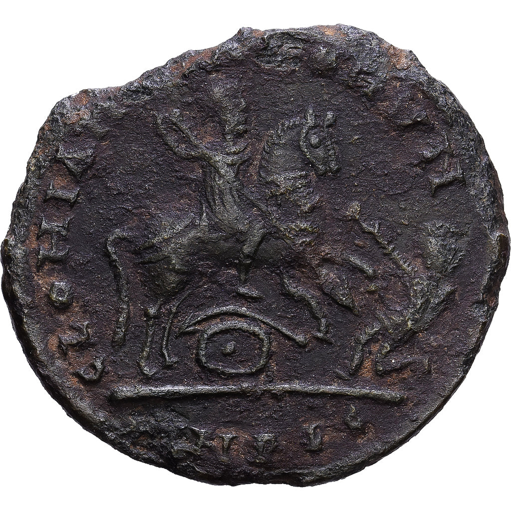Roman Empire, Magnentius, Maiorina, 350-353, Lugdunum, Bronze, VF(30-35)