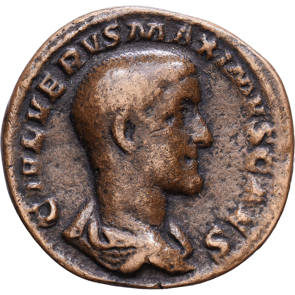 Roman Empire, Maximus Caesar, As, 235-236, Rome, Bronze, VF(20-25), RIC:7B