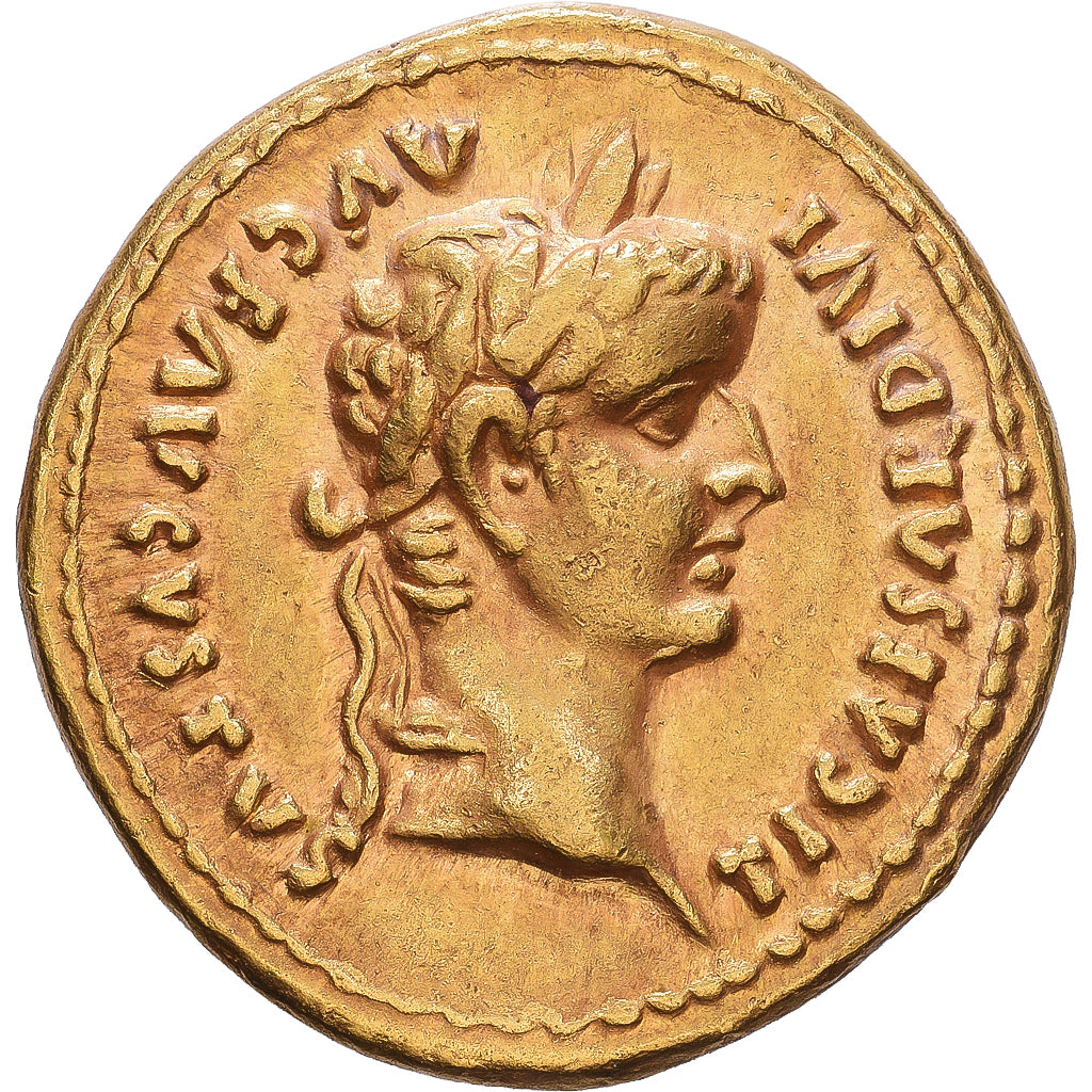 Roman Empire, Tiberius, Aureus, 14-37 AD, Lyon - Lugdunum, Goud, ZF, Cohen:15