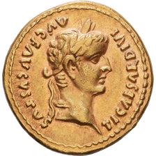 Roman Empire, Tiberius, Aureus, 14-37 AD, Lyon - Lugdunum, Goud, ZF, Cohen:15