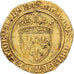 Francja, Charles VIII, Écu d'or au soleil, 1494, Montpellier, Złoto