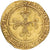 Francja, Charles VIII, Écu d'or au soleil, 1494, Montpellier, Złoto
