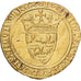 Francia, Charles VI, Ecu d'or, 1423, Angers, Oro, MBC