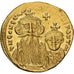 Byzantine Empire, Constans II and Constantine IV, Solidus, 654-659
