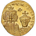 Byzantine Empire, Constans II and Constantine IV, Solidus, 654-659