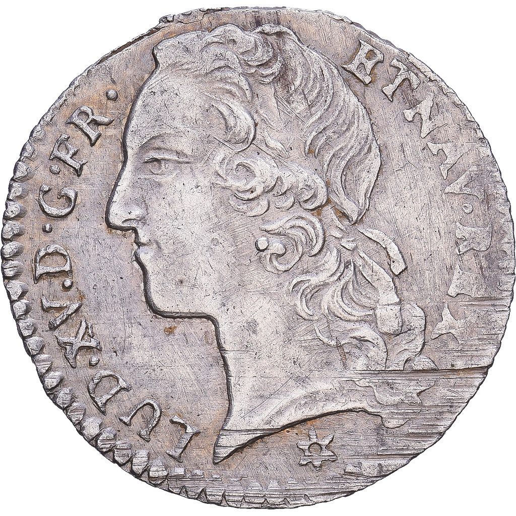 France, Louis XV, 1/10 Écu au bandeau, 1743, Toulouse, Argent, TTB+