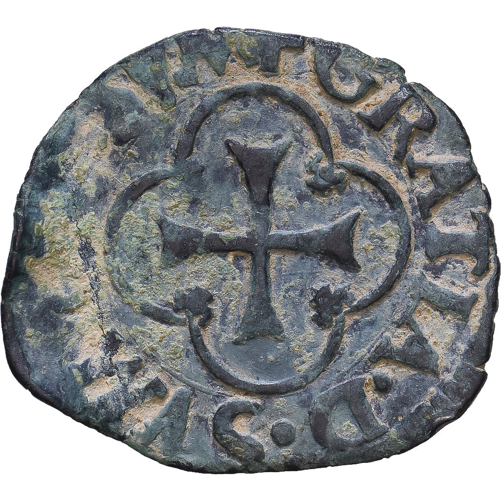 Lordship of Béarn, Henri IV, Vaquette, 1589-1610, Vellón, BC+