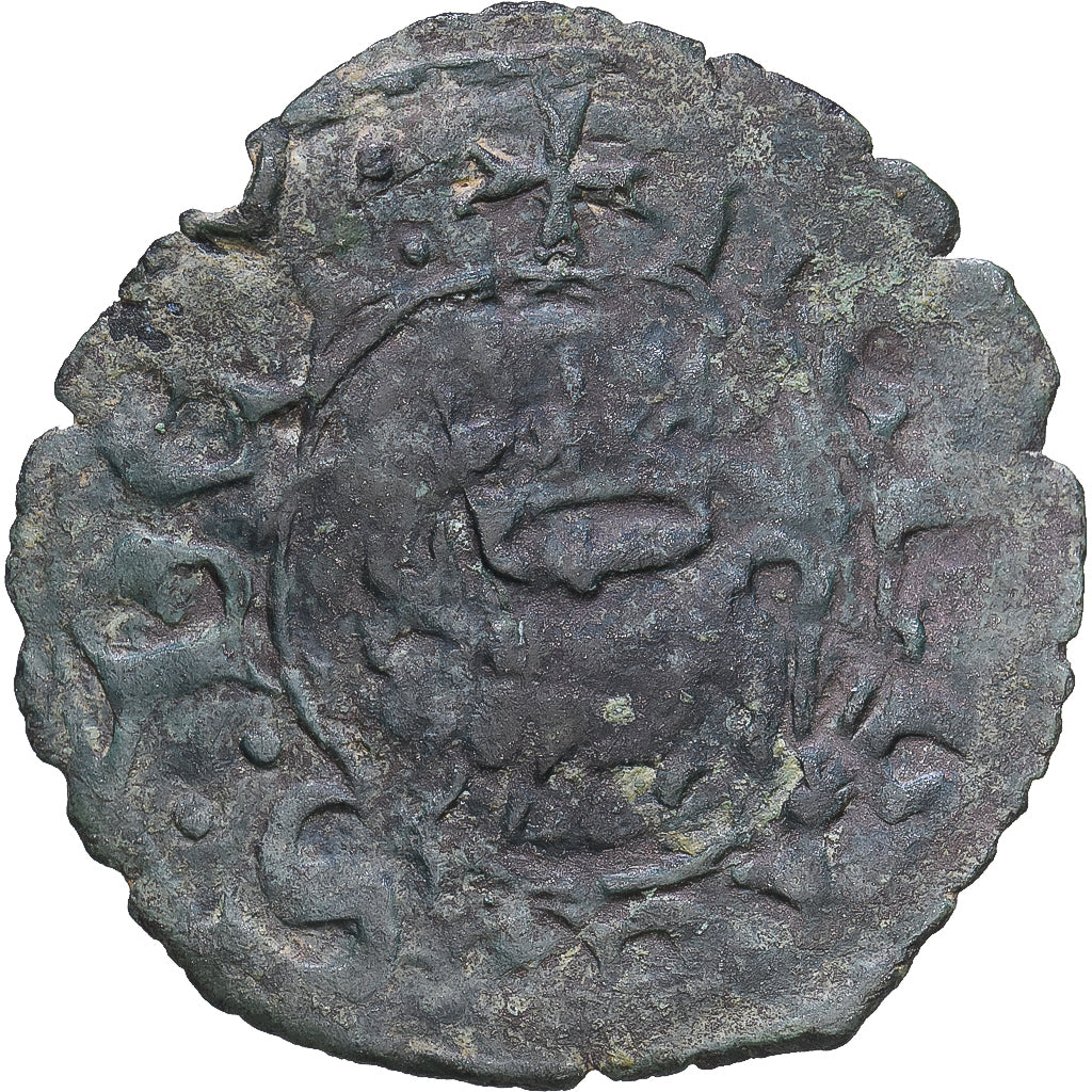 Lordship of Béarn, Henri d'Albret, Vaquette, 1516-1555, Vellón, BC