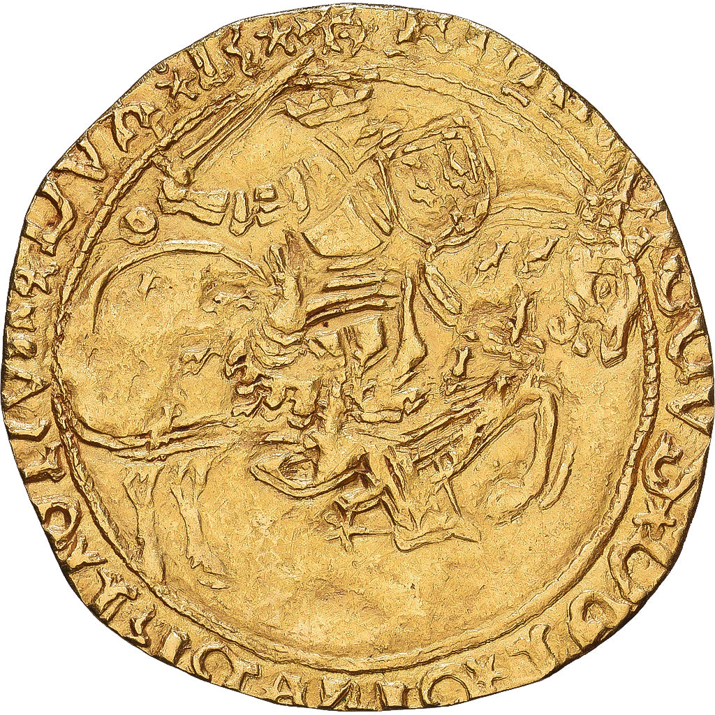 Duchy of Brittany, François Ier, Cavalier d'or, Rennes, Gold, SS