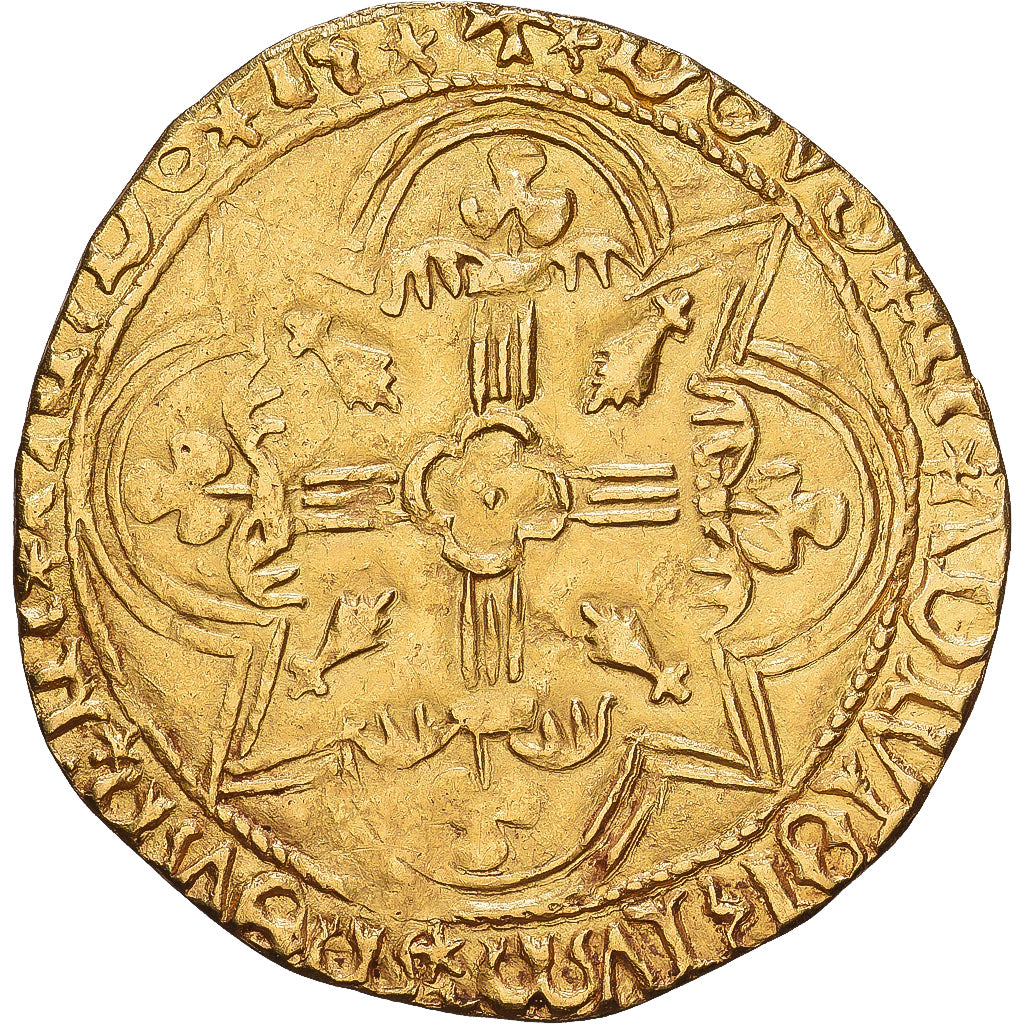 Duchy of Brittany, François Ier, Cavalier d'or, Rennes, Gold, SS