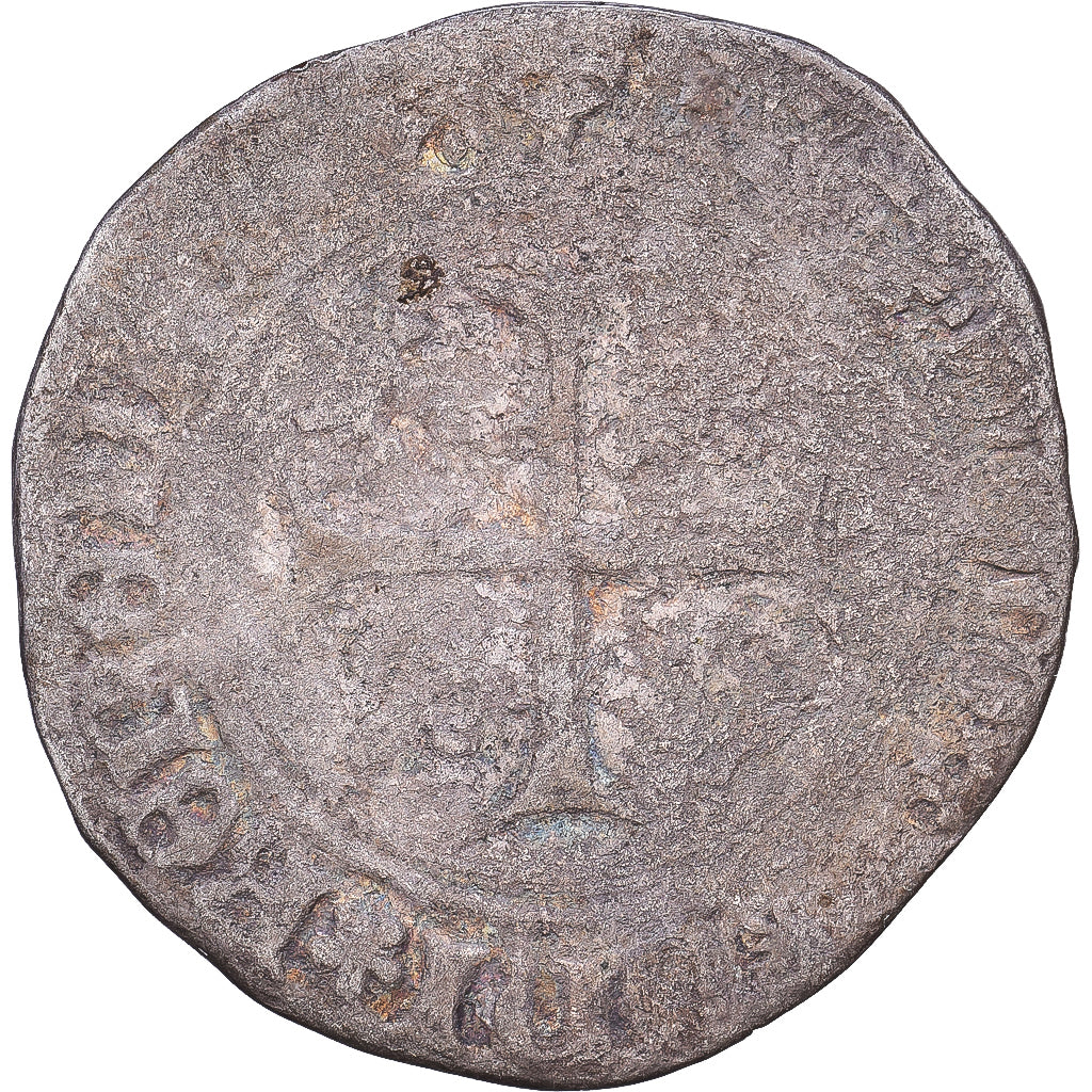 Dauphiné, Louis XII, Douzain, 1498-1515, Montélimar, Billon, SGE+