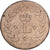 France, Louis XVIII, 1 Décime, 1814, Strasbourg, Bronze, TB
